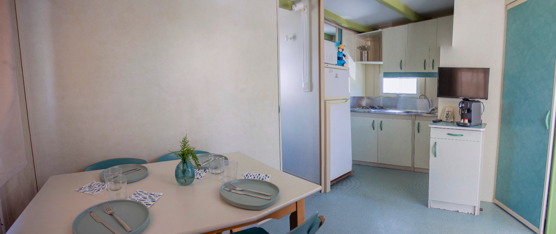 Casita de madera · 4 personas